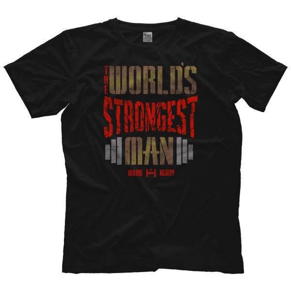 ”世界最強の男” マーク・ヘンリー Tシャツ「MARK HENRY The World&apos;s STRO...