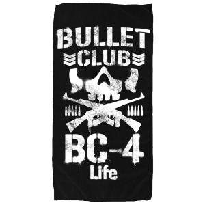 バレットクラブ BULLET CLUB BC-4 Life 新日本プロレス《輸入版》 大判バスタオル 150センチ x 70センチ ビーチタオル アメリカ直輸入品｜freebirds