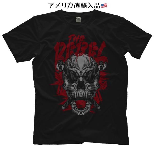 デビッド・フィンレー 新日本プロレス 海外生産 輸入Tシャツ「DAVID FINLAY Rebel ...