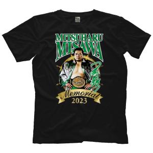 三沢光晴 プロレスリング・ノア 《米直輸入》Tシャツ「NOAH 三沢光晴 MITSUHARU MISAWA GHC Tシャツ（バックプリントあり）」アメリカ直輸入（並行輸入品）｜freebirds