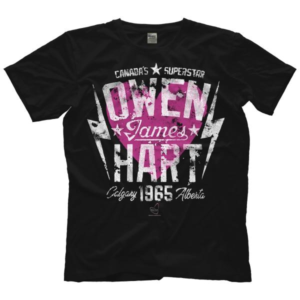 “カルガリーの天才児” オーエン・ハート Tシャツ「OWEN HART Canada&apos;s Super...