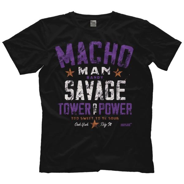 マッチョマン・ランディ・サベージ Tシャツ「MACHO MAN RANDY SAVAGE Tower...