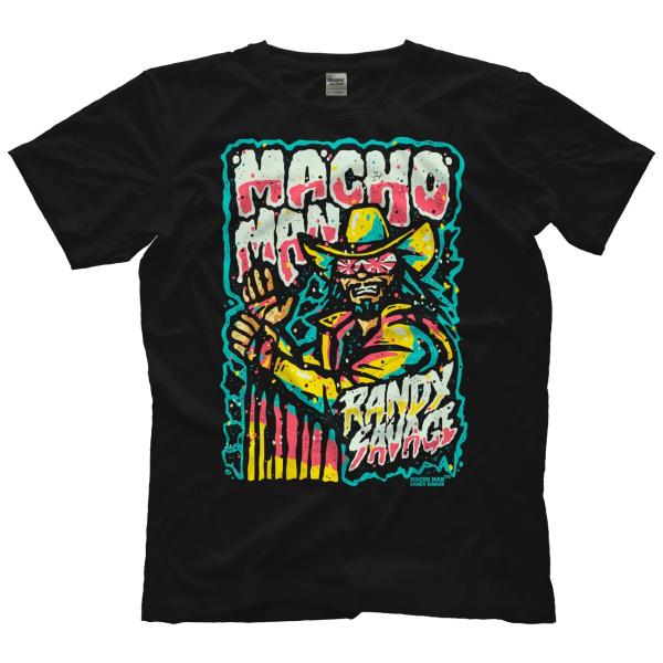 マッチョマン・ランディ・サベージ Tシャツ「MACHO MAN RANDY SAVAGE Macho...