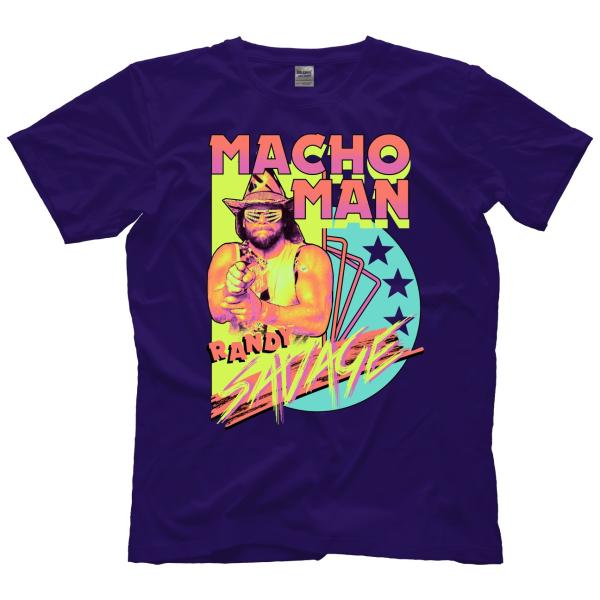 “マッチョマン” ランディ・サベージ Tシャツ「MACHO MAN RANDY SAVAGE Ret...