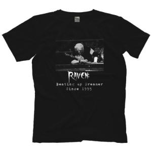 レイヴェン Tシャツ「RAVEN Beating Up Dreamer Since 1995 Tシャツ」アメリカ直輸入プロレスTシャツ ECW WWE WCW アメプロ《日本未発売》｜freebirds