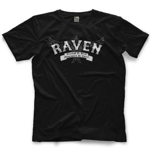 “ハードコアの教祖様” レイヴェン Tシャツ「RAVEN Birth Tシャツ」アメリカ直輸入プロレスTシャツ ECW WWE WCW アメプロ《日本未発売》｜freebirds