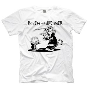 “ハードコアの教祖様” レイヴェン Tシャツ「RAVEN Raven And Dreamer Tシャツ」アメリカ直輸入プロレスTシャツ ECW WWE WCW アメプロ《日本未発売》｜freebirds