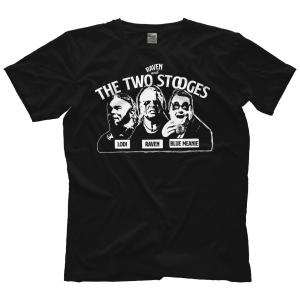 “ハードコアの教祖様” レイヴェン Tシャツ「RAVEN Raven And The Two Stooges Tシャツ」アメリカ直輸入プロレスTシャツ ECW WWE WCW アメプロ《日本未発売》｜freebirds