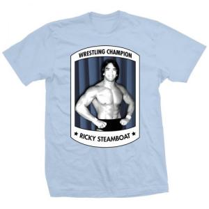 リッキー・スティムボート Tシャツ「RICKY STEAMBOAT Wrestling Champion Tシャツ」 アメリカ直輸入プロレスTシャツ｜freebirds