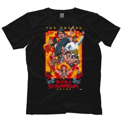 “南海の黒豹”リッキー・スティムボート Tシャツ「RICKY STEAMBOAT Enter The...