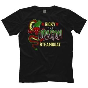 南海の黒豹”リッキー・スティムボート Tシャツ「RICKY STEAMBOAT Enter  