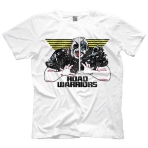 ロード・ウォリアーズ Tシャツ「THE ROAD WARRIORS Road Warriors Split Vintage Tシャツ」リージョン・オブ・ドゥーム 昭和プロレス NWA AWA WWF 全日本 新日本