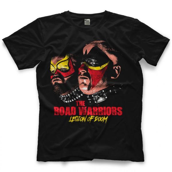 暴走戦士 ロード・ウォリアーズ（ホーク＆アニマル） Tシャツ「Road Warriors Death...