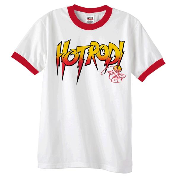 “ホット・ロッド” ラウディ・ロディ・パイパー Tシャツ「RODDY PIPER Hot Rod S...