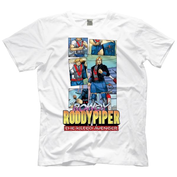 ロディ・パイパー Tシャツ「Rowdy RODDY PIPER The Kilted Avenger...