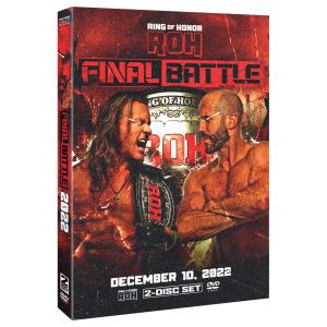 ROH 輸入盤DVD「Final Battle 2022《2枚組》」（2022年12月10日テキサス州アーリントン） ※リージョンALL