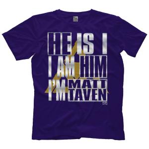 ROH マット・テイヴェン Tシャツ「ROH リング・オブ・オナー MATT TAVEN He Is I And I Am Him Tシャツ」アメリカ直輸入Tシャツ（並行輸入品）｜freebirds
