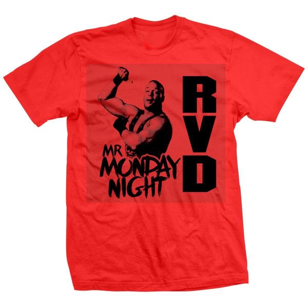 RVD ロブ・ヴァン・ダム Tシャツ「ROB VAN DAM RVD Red Tシャツ」ECW WW...