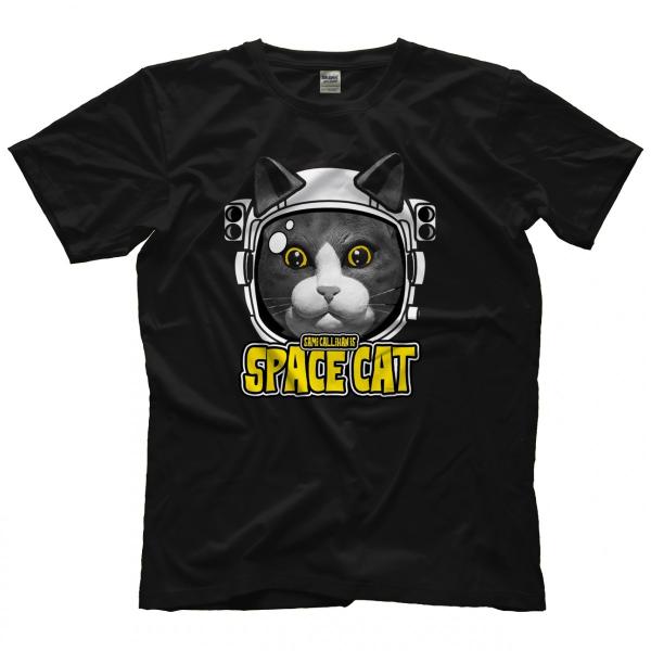 サミ・キャラハン Tシャツ「Sami Callihan Space Cat HEAD Tシャツ」【米...