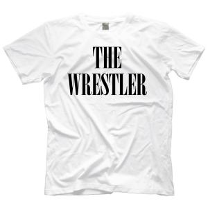 【海外お取り寄せ】柴田勝頼 Tシャツ（米直輸入Tシャツ）「ザ・レスラー The Wrestler ロゴ ホワイト Tシャツ（並行輸入品）」大きいサイズ（4L 5L 6L）あります｜freebirds