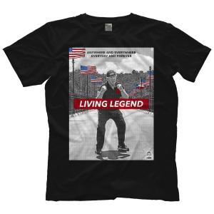 ファンクス ラッキーコイン　テリーファンク　ドリーファンクJr  ピンズ テリー・ファンク Tシャツ「Terry Funk Hardcore Legend Tシャツ