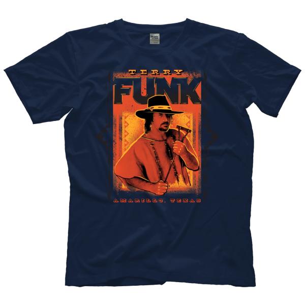 “テキサスの荒馬” テリー・ファンク Tシャツ「TERRY FUNK アマリロ、テキサス Tシャツ」...