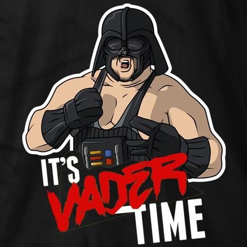 皇帝戦士 ビッグバン・ベイダー Tシャツ「BIG VAN VADER The Force Is St...