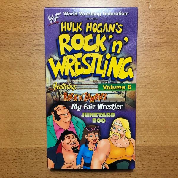 WWF（WWE）90年代 VHSビデオテープ「HULK HOGAN&apos;s ROCK &apos;N&apos; WREST...