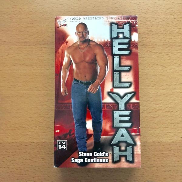 プロレスVHSビデオ WWF（WWE）VHSビデオテープ「HELL YEAH ストーンコールド・ステ...
