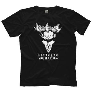 ジョセフ・サマエル（オールマイティ・シーク）Tシャツ「JOSEF SAMAEL Venom White ヴェノム風ロゴ Tシャツ」アメリカ直輸入プロレスTシャツ｜freebirds