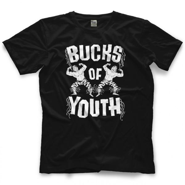 ヤングバックス Tシャツ「The Young Bucks BUCKS OF YOUTH Tシャツ」【...