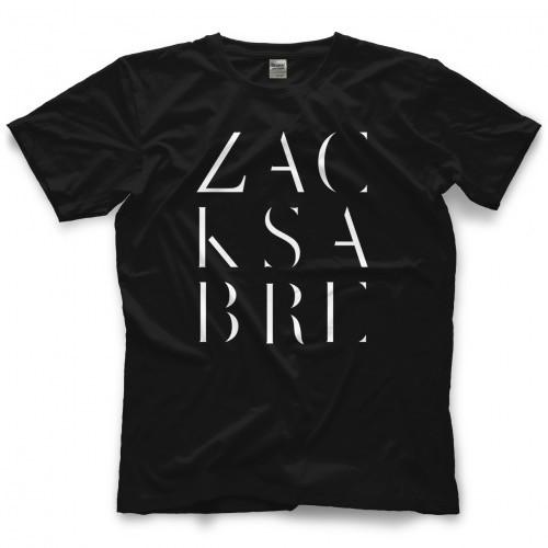 ザック・セイバー・ジュニア Tシャツ「ZACK SABRE Jr. Z A C K S A B R ...