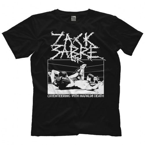 ザック・セイバー・ジュニア Tシャツ「ZACK SABRE Jr. Napalm Death Tシャ...