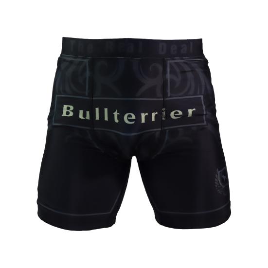 ブルテリア bj-220 BULL TERRIER スパッツ Tribal 黒 ブラジリアン 柔術