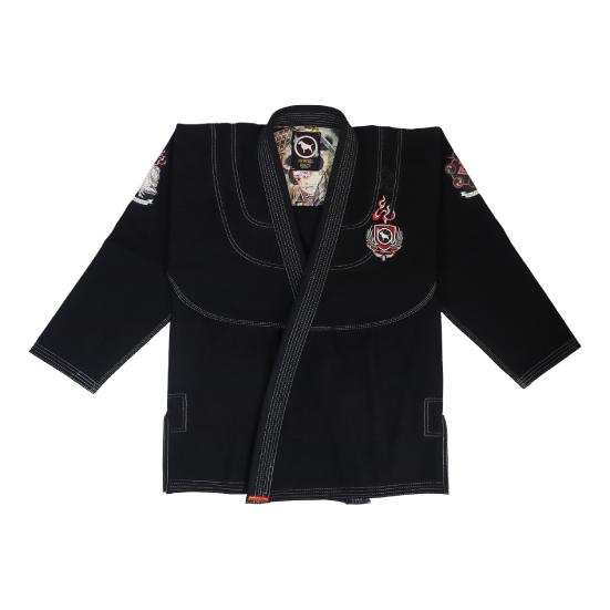 ブルテリア bjk-002 BULL TERRIER 柔術衣 Jiraiya2.0 黒 ブラジリアン...