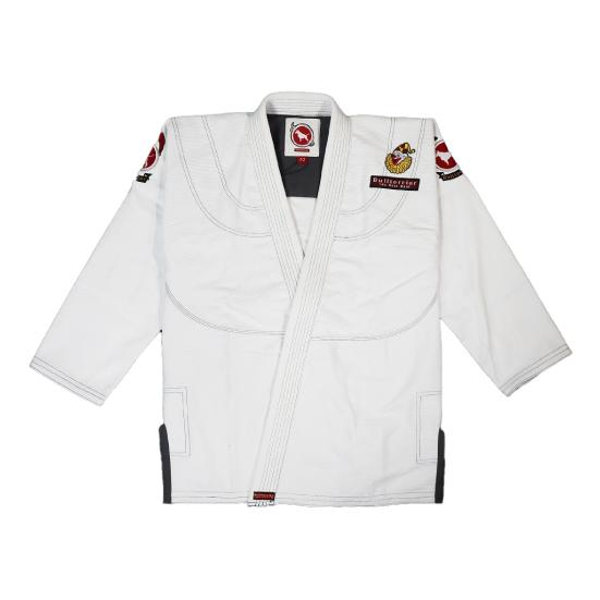 ブルテリア bjk-120 BULL TERRIER 柔術衣 Joker R 白 ブラジリアン 柔術