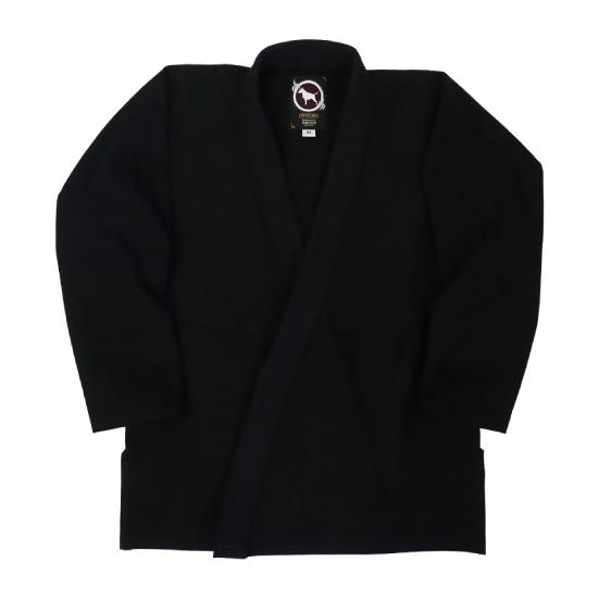 ブルテリア bjk-502 BULL TERRIER 柔術衣 ウルトラライトZeroR 黒 ブラジリ...