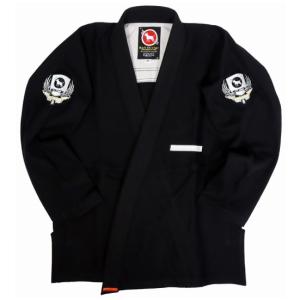 ブルテリア  bjk-582 BULLTERRIER 柔術衣 ウルトラライトRaio 黒 ブラジリアン 柔術