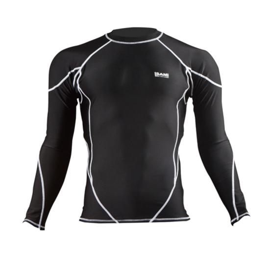 isami イサミ ISU-02 ロングスリーブ ラッシュガード スポーツ 格闘技 武道 空手 キッ...
