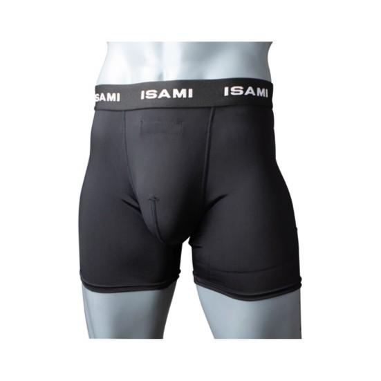 isami イサミ L-6212 カップ付きスパッツ 金的サポーター 格闘技 武道 空手 キックボク...