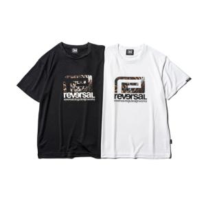 15%OFF リバーサル Ｔシャツ ドライ 半袖 メンズ reversal LEOPARD BIG MARK DRY TEE
