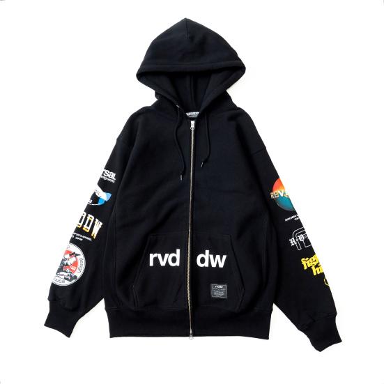 リバーサル トップス  ダブルジップ パーカー reversal 25 ALL STAR ZIP H...