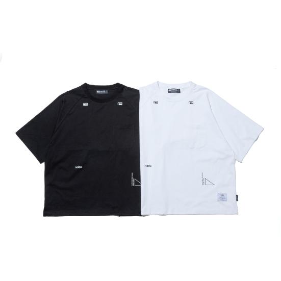 リバーサル Ｔシャツ 半袖 コットン reversal WIDE RAGLAN COTTON TEE