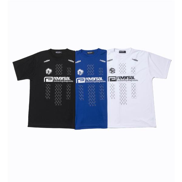 リバーサル Ｔシャツ ドライ 半袖 メンズ reversal CAGE LINE DRY TEE