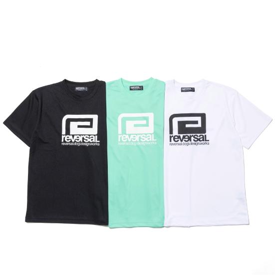 リバーサル Ｔシャツ ドライ 半袖 メンズ reversal BIG MARK DRY MESH T...