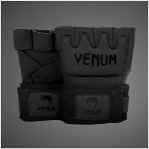 VENUM ヴェナム GEL KONTACT クイック ハンドラップ - ブラック/ブラック ベナム VENUM-0181-114 バンテージ 格闘技 キックボクシング 総合