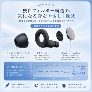 耳栓 睡眠用 高性能 遮音 ライブ用 睡眠用耳...の詳細画像4