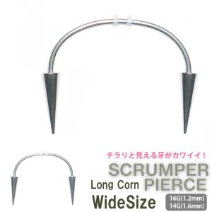 ワイドスクランパー ロングコーン 16G (1.2mm) サージカルステンレス