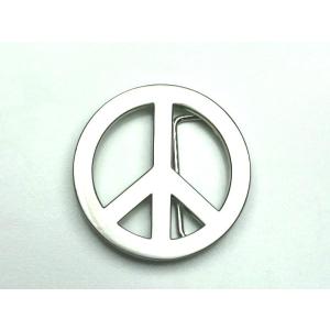 ベルト バックル PEACE MARK ピースマーク buc-00057 メンズ アクセサリー 【メール便対応】┃｜freedom-web