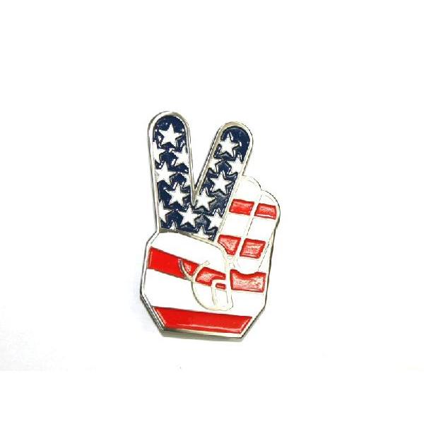 ベルト バックル PEACE US FLAG buc-00206 合金製 レザーベルト パーツ 簡単...